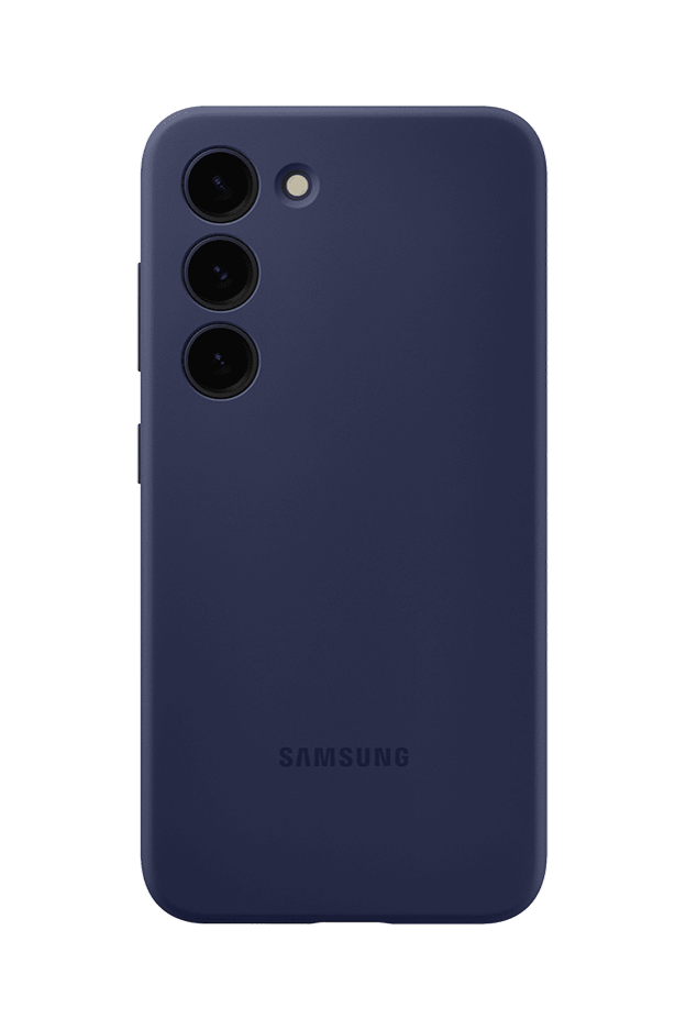 Samsung S23 Silicone Case Navy